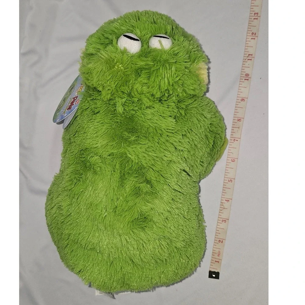 Pillow Pets Pee-Wees Friendly Frog Green Plush Stuffed Animal Toy 11 inch
